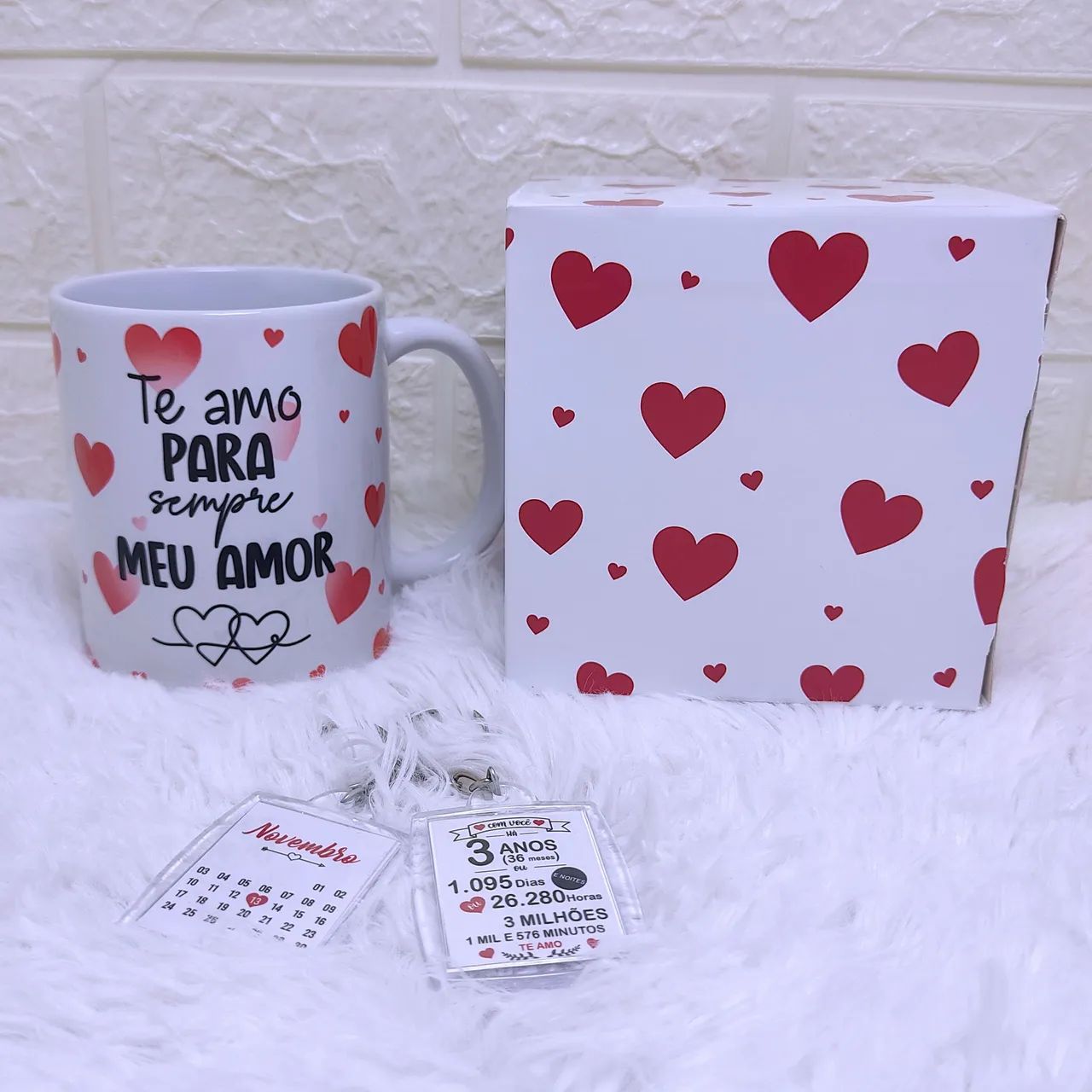 Kit Caneca + Chaveiro + Caixa De Caneca Tudo Personalizado  - Foto 3