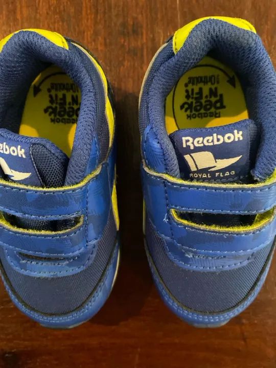 Tênis Reebok Infantil - Novo - Tamanho 18 - Foto 4