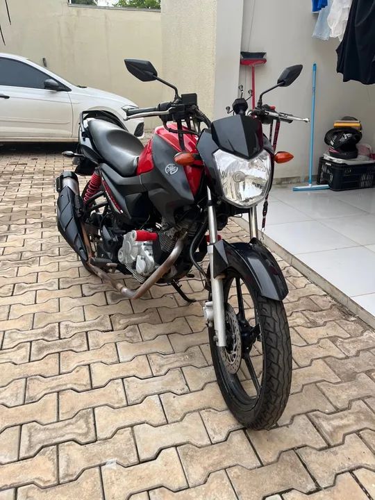 Yamaha Factor 150 - Preta e Vermelha - Foto 4