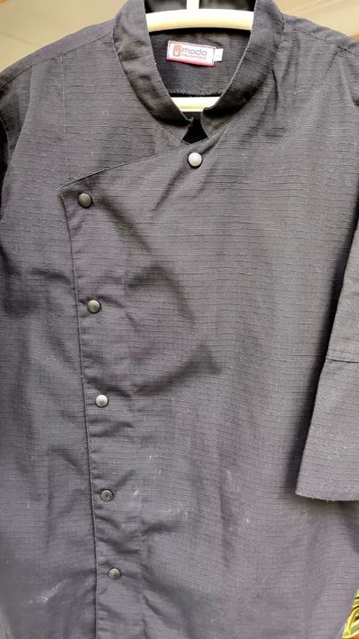 Dólmã de chef importada. MODO INDUMENTARIA - TECNORISTOP JACKET NEGRA - Foto 5