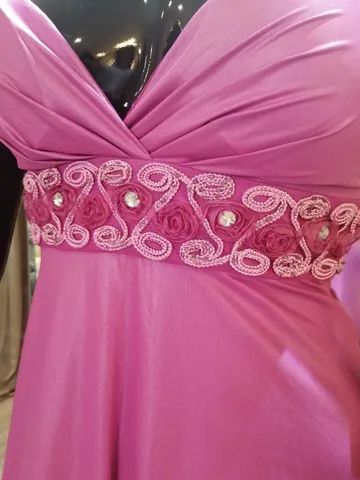 Vestido de festa Midi Pink - P - Foto 3