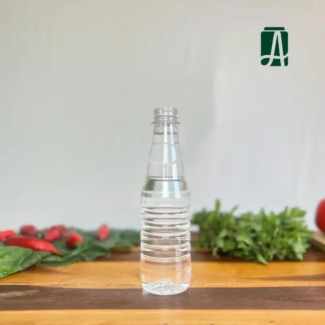 GARRAFA PET MOLHO 300ML C/ TAMPA KIT C/20UN