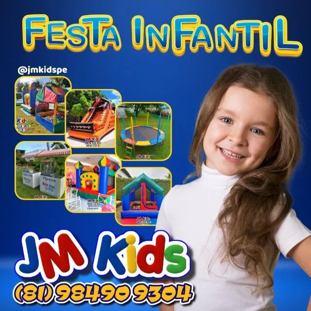 Aluguel de Pula Pula Piscina de Bolinhas Pipoca Algodão Doce Tobogã Inflável Cama Elástica - Foto 6