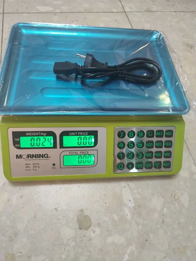Balança Digital 40 kg verde - Foto 2