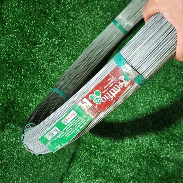 Arame ovalado galvanizado para cerca e frutas 500m - Belgo Frutifio