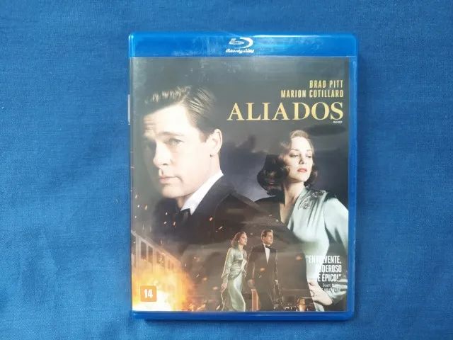 Blu-ray - Aliados - Brad Pitt