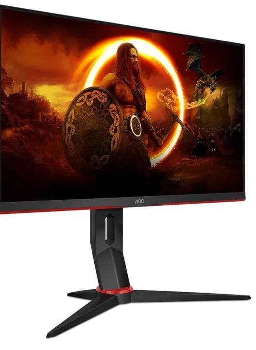 Monitor Gamer AOC Hero 24" 165Hz 1ms Ajuste de Altura 24G2S/BK - Foto 4