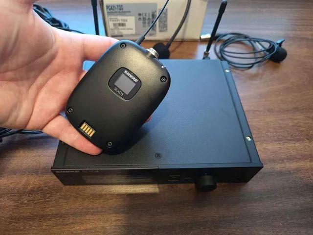 Shure SLXD14/85/PGA31 Sistema Sem Fio Bodypack Microfone Headset e Lapela ( PROFISSIONAL ) - Foto 6