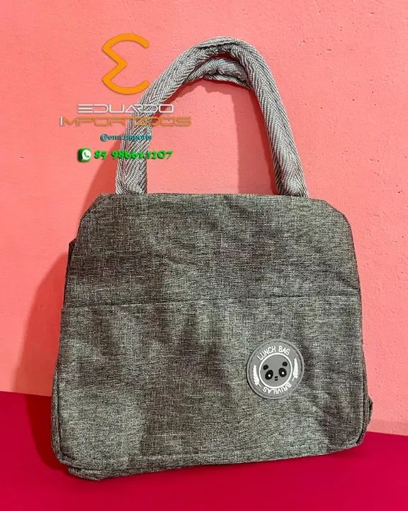 Bolsa com isolamento TÉRMICO e bolsos