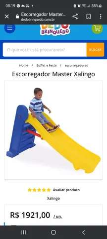 Escorregador Infantil com Balanço Xalingo - xalingo