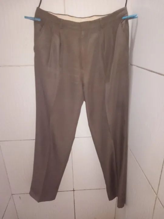 Calça Social Masculina Marrom N;52