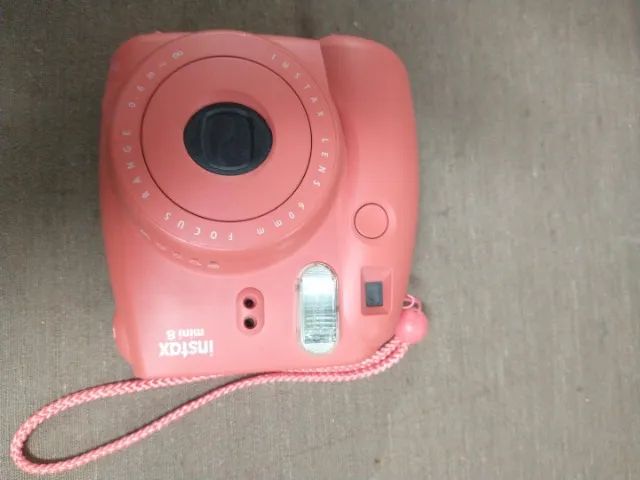 Máquina fotográfica Fujifilm Instax Rosa - Foto 2