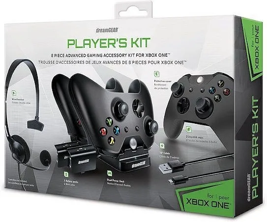 Kit Acessórios Xbox One 8 Peças - Baterias e Headset