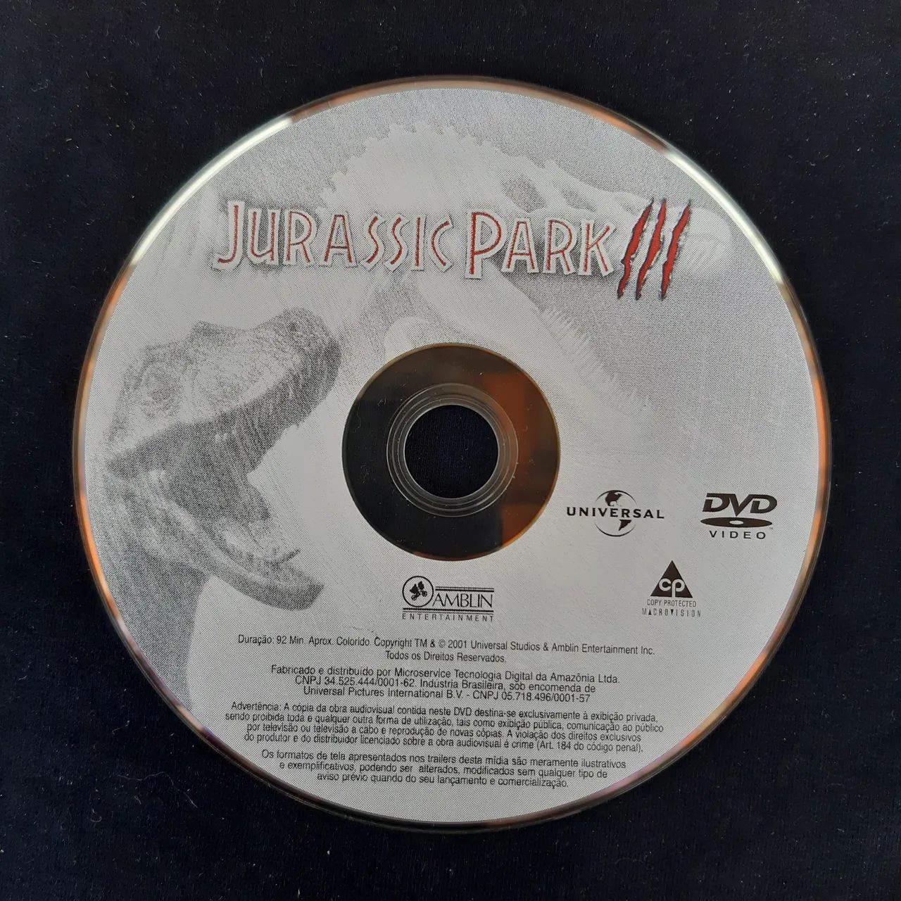 DVD Jurassic Park 3 (2001) - Foto 2