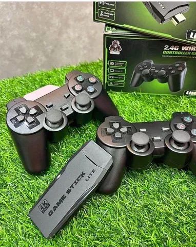 Console Game Stick 4K Retro com 15.000 jogos | HDMI + 2 Controles Wireless - Foto 2