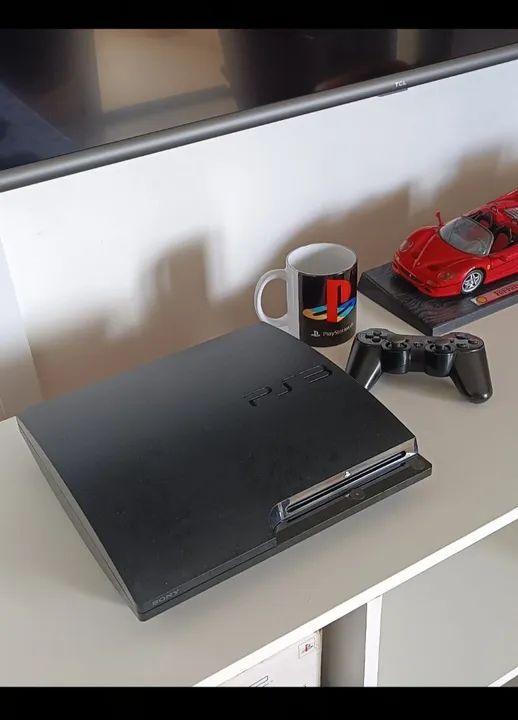PS3 SLIM MODELO JAPONÊS RARO (FAÇO ENVIO)