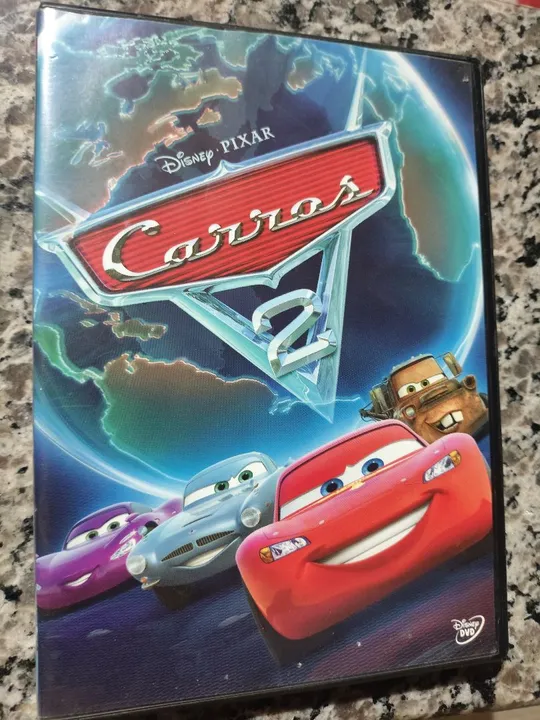DVD original Carros 2 - Disney Pixar