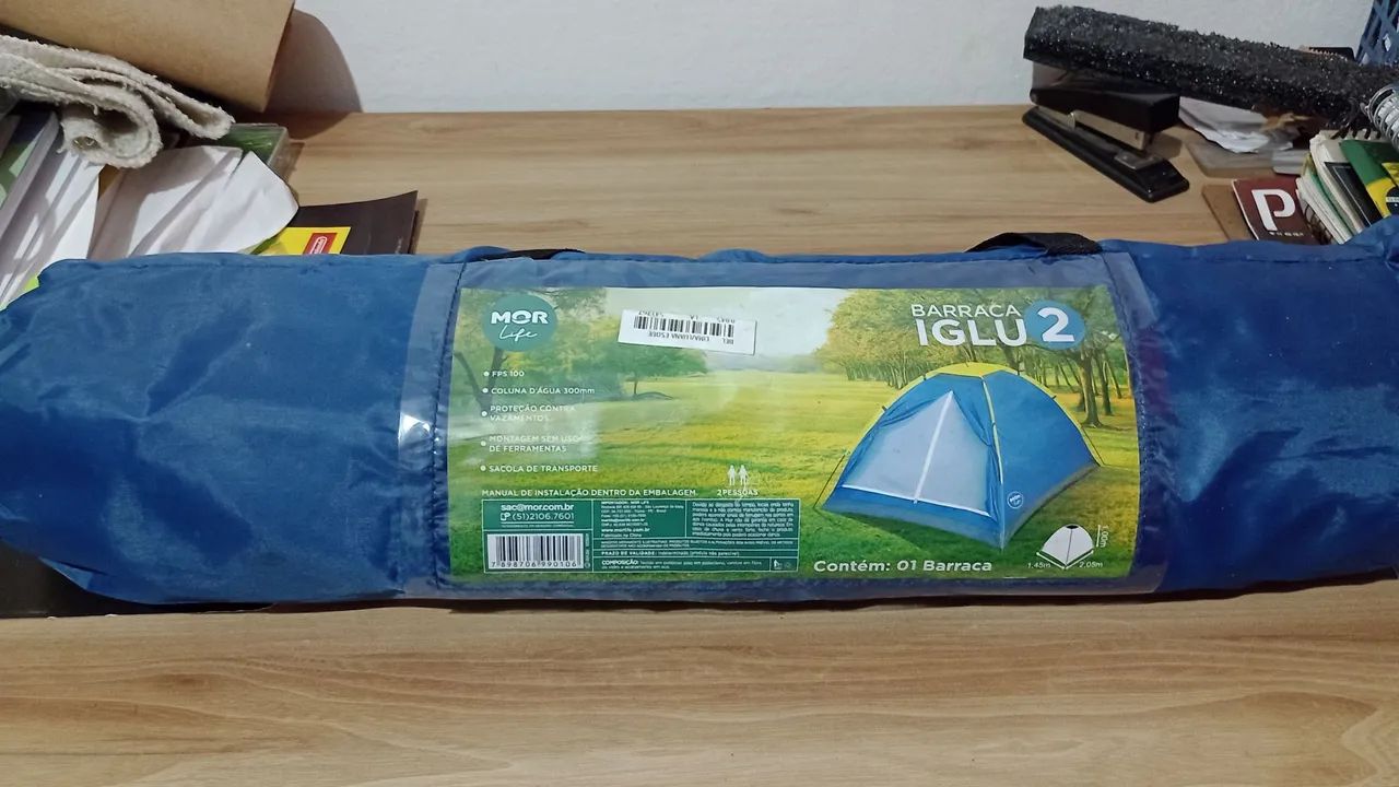 Barraca para camping iglu 2 para até 2 pessoas