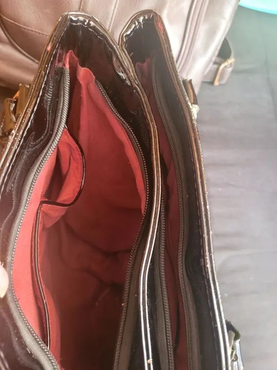 Bolsa feminina de mão preta - Foto 6