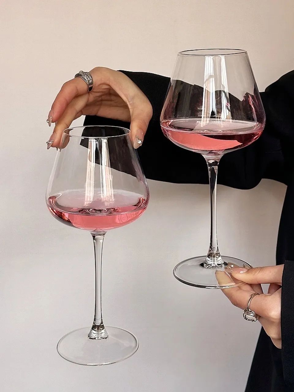 Taça de Vinho - Cristal - 650ml - Foto 5