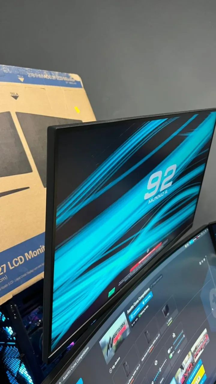 AOC 27-inch Monitor with HDMI 75 Hz Complete with Base and Box64312624230658121