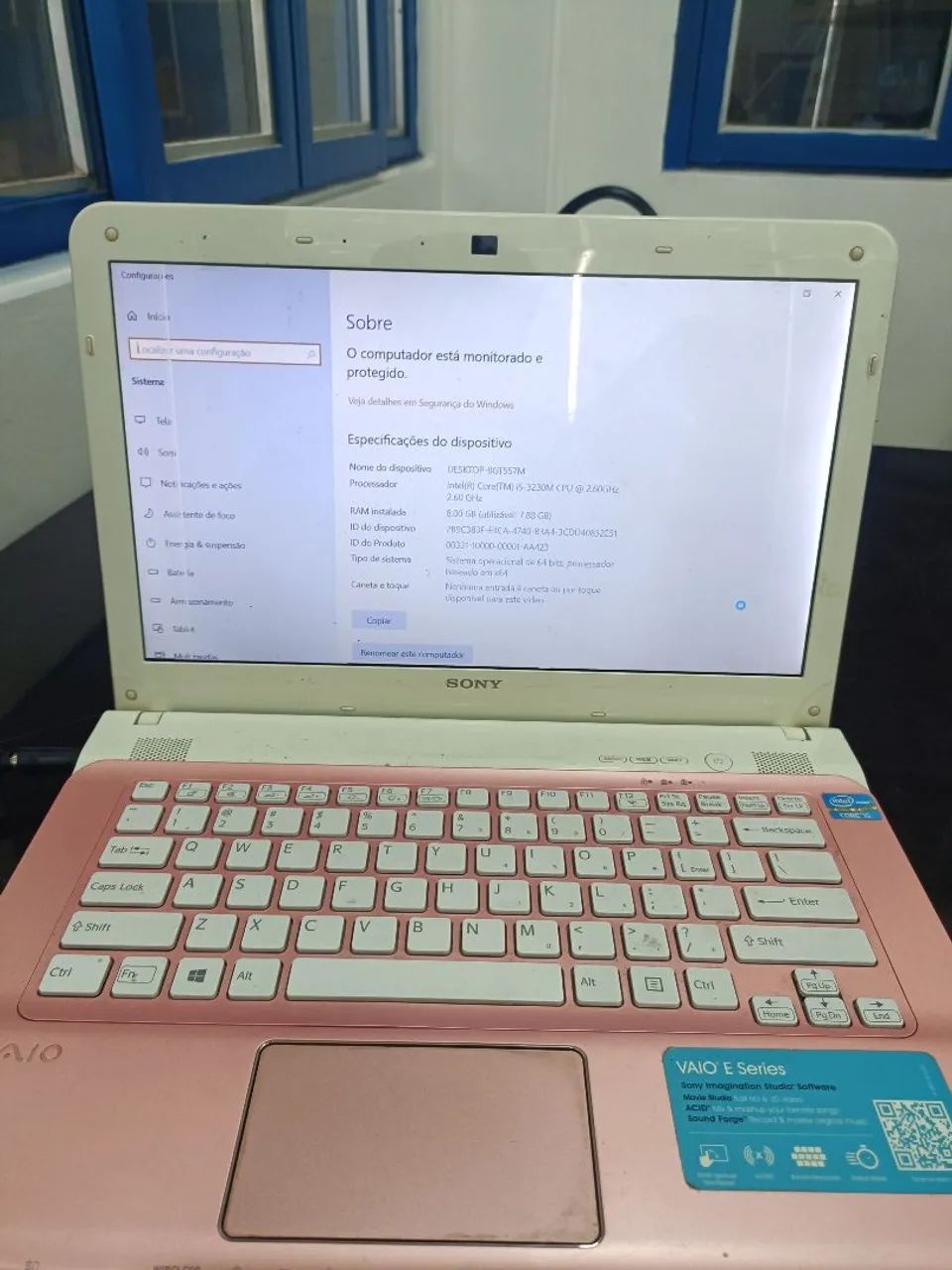 Notebook Sony VAIO E Series - Intel Core i5