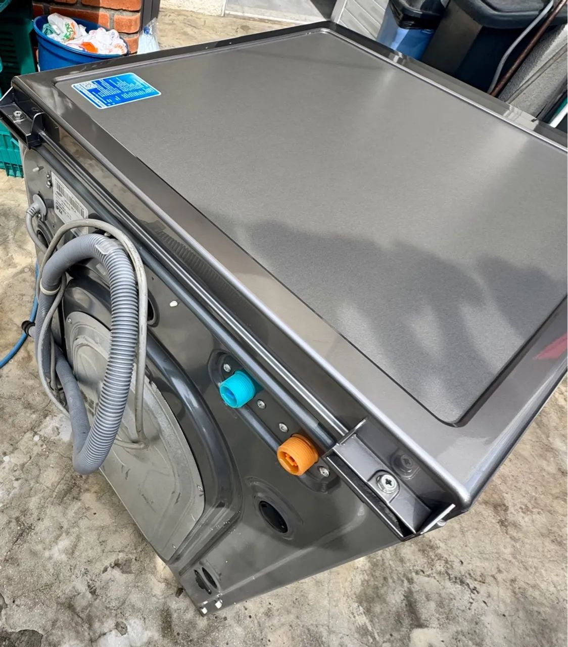 Máquina de Lavar e Secar Samsung Eco Bubble 10,1kg - Foto 5