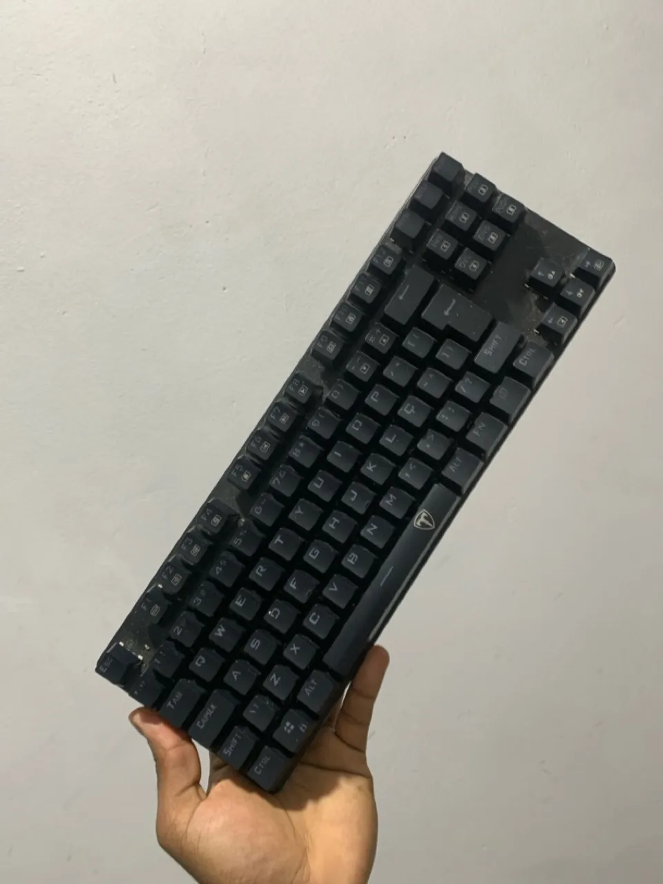 Teclado e headset