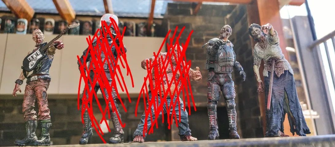 The Walking Dead Bonecos Coleção McFarlane Action Figures  - Foto 5