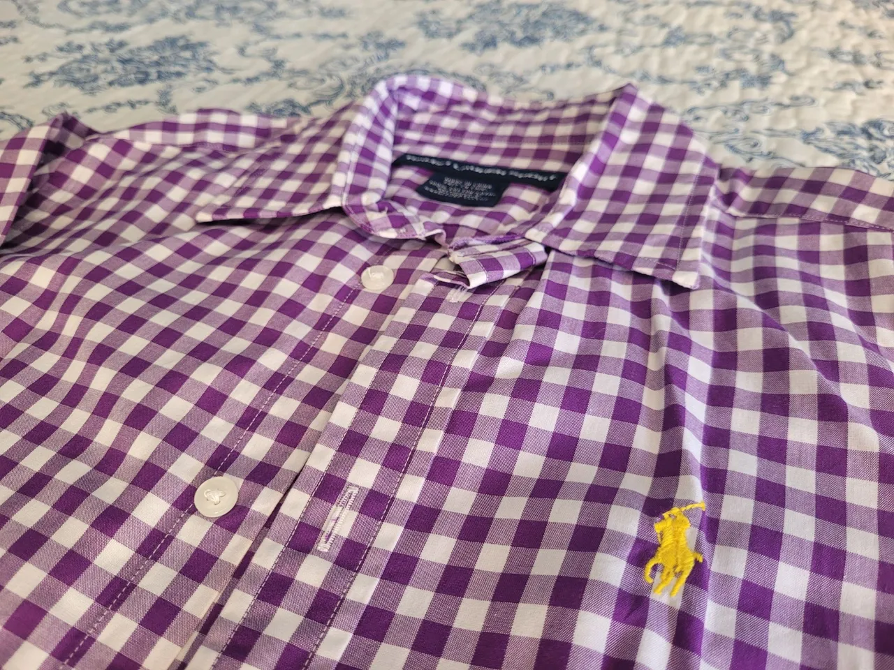 Camisa Feminina Ralph Lauren Roxa