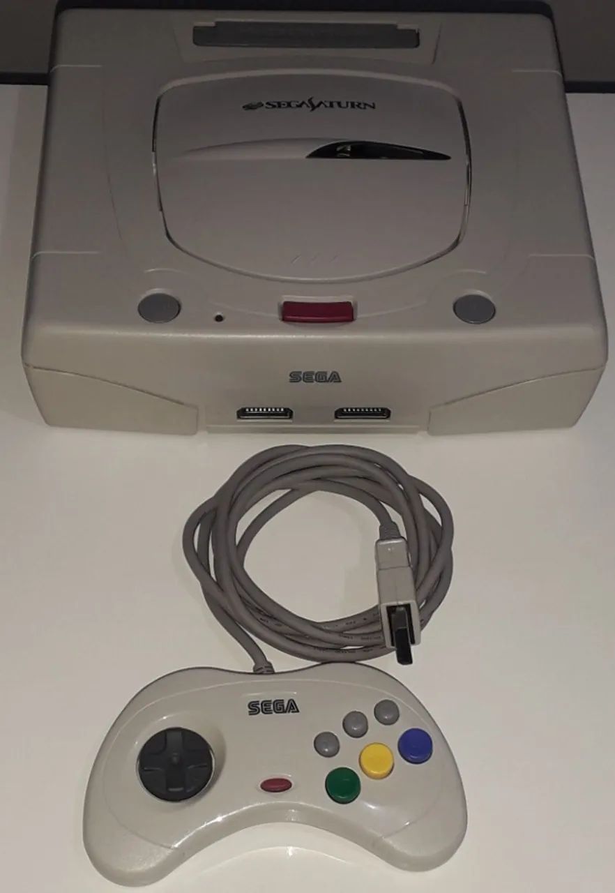 Sega Saturno raro Made in Phillipinas - Excelente estado com Pseudo Kai