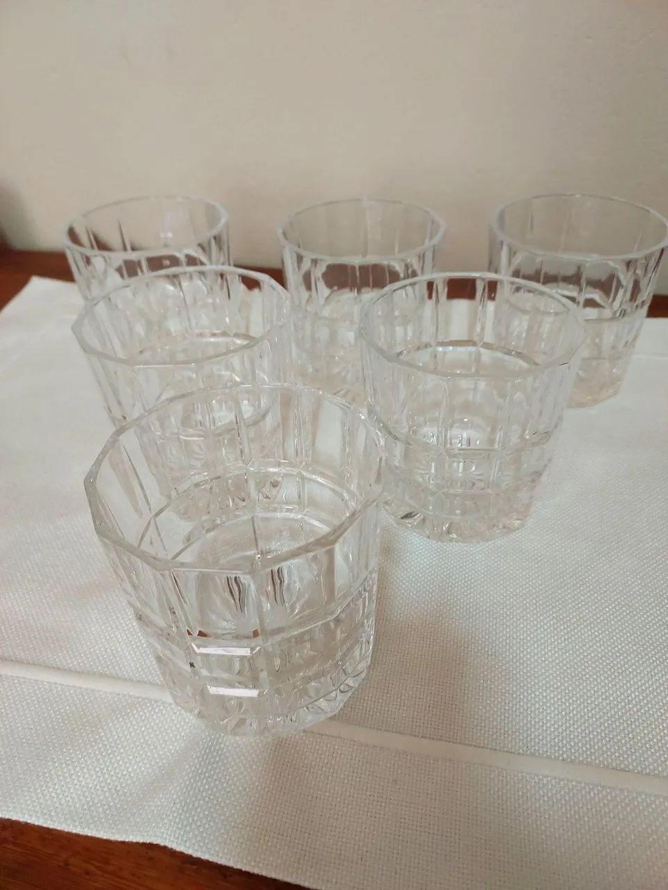 Jogo de 6 Copos wisky/drinks em Cristal ecológico