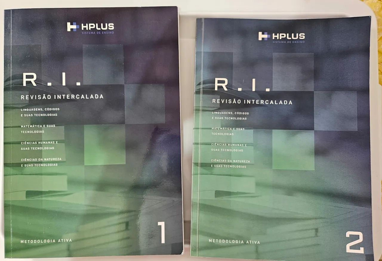 Combo de apostilas de exercícios do cursinho Hplus - Foto 2