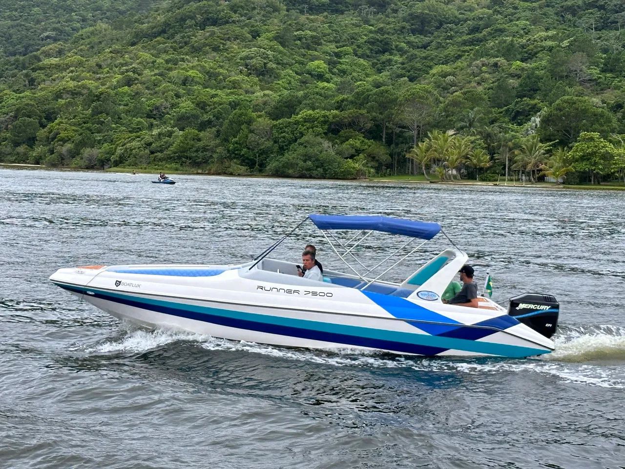 Lancha Runner 25 pés na Lagoa da Conceição  - Foto 6