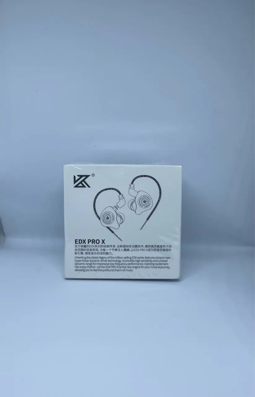 Fones de Ouvido KZ EDX PRO COM MIC