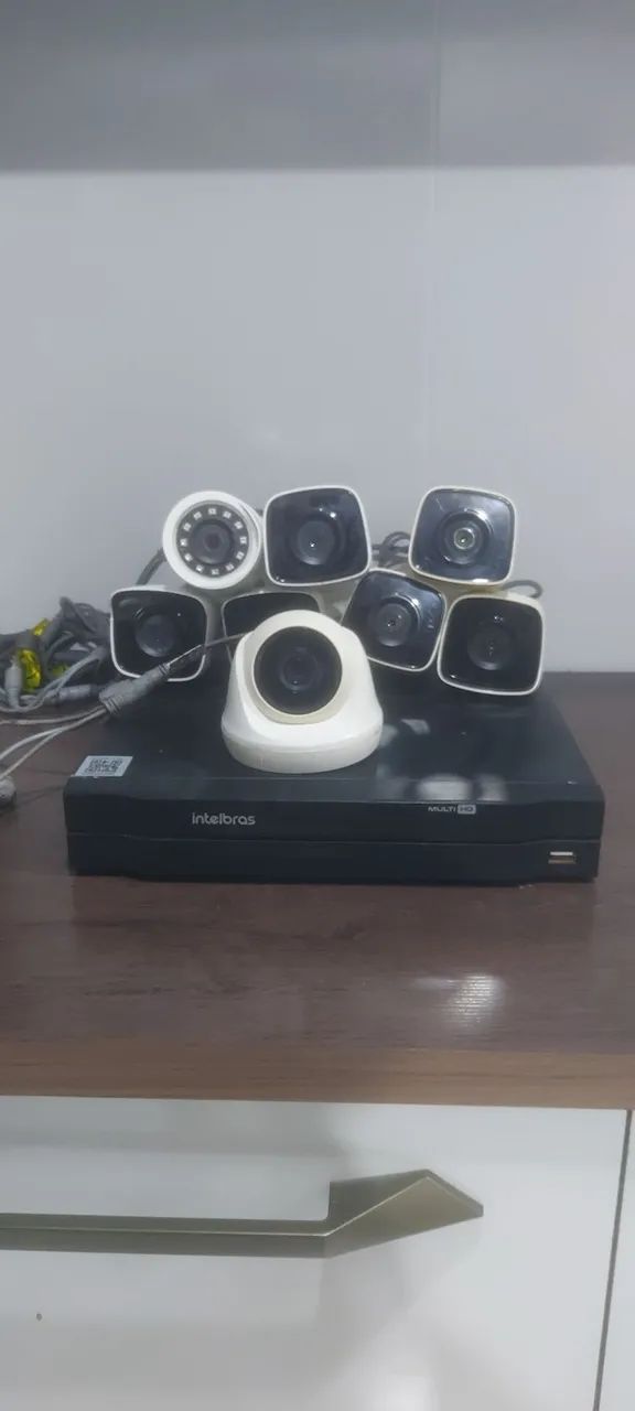 kit dvr 8 canais  Intelbras - Foto 3