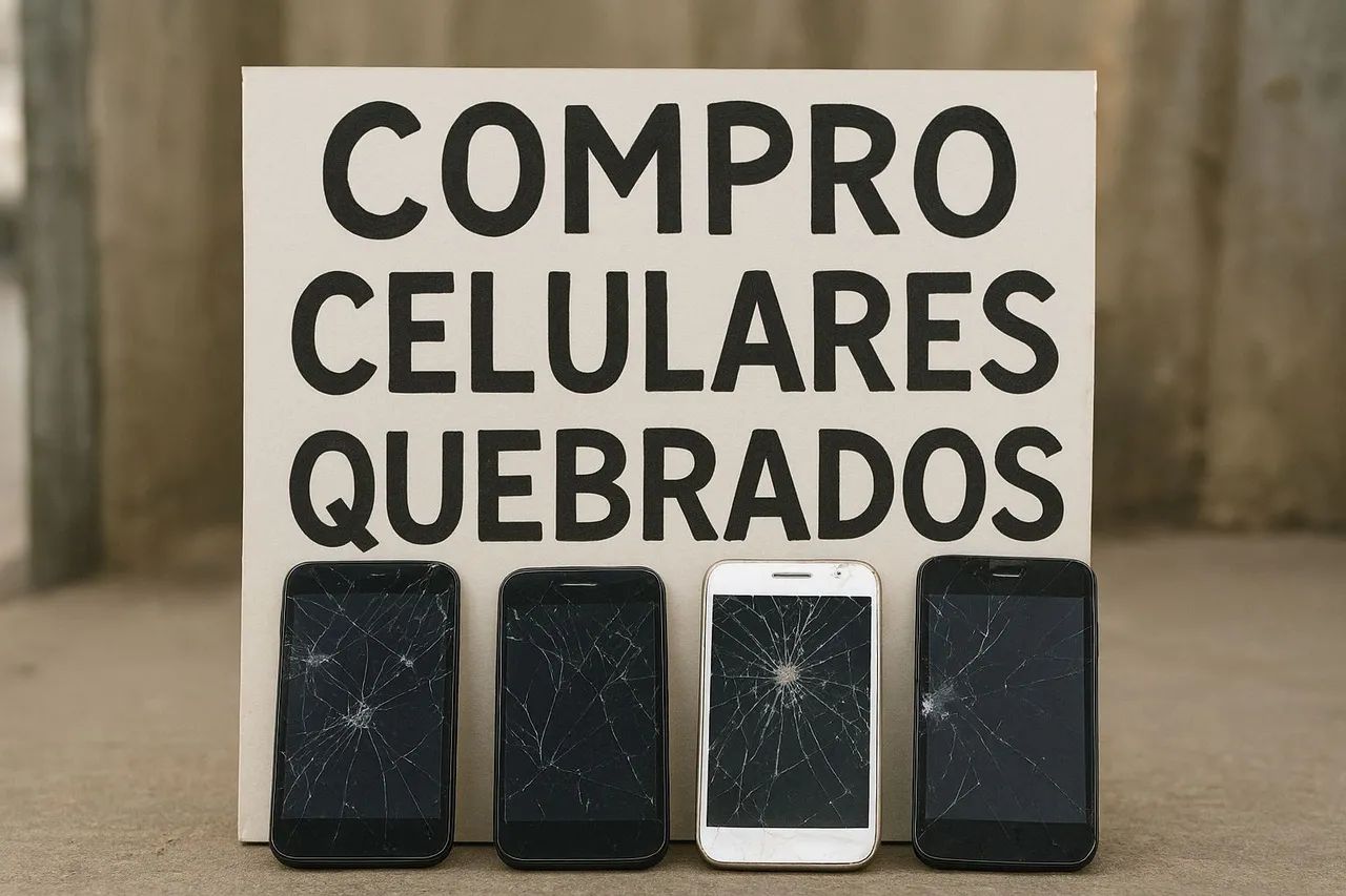 Está precisando de dinheiro? Venda seu aparelho quebrado 