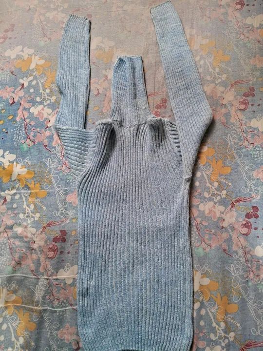 Blusa tricô canelada. - Foto 3