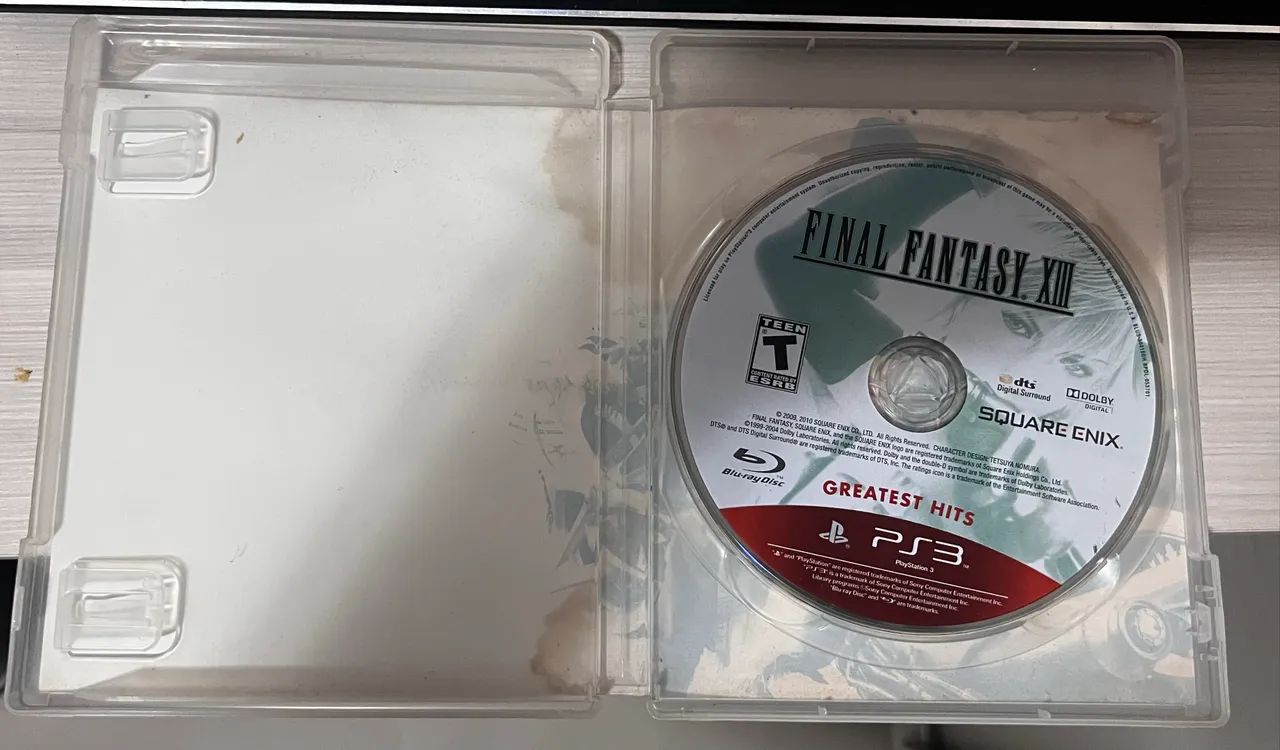 Final Fantasy XIII - PS3 | Clássico da Square Enix | Completo e funcionando - Foto 2