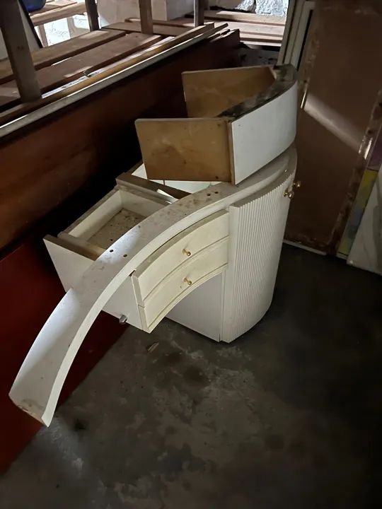 Pia em mármore com Cuba e armário 64842826483457121