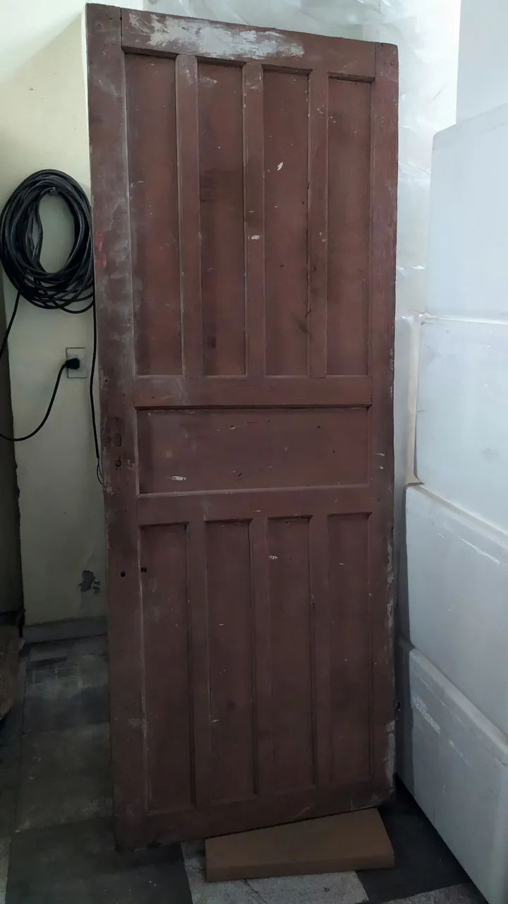 Portas maciças de madeira 2,10×80 - Foto 3
