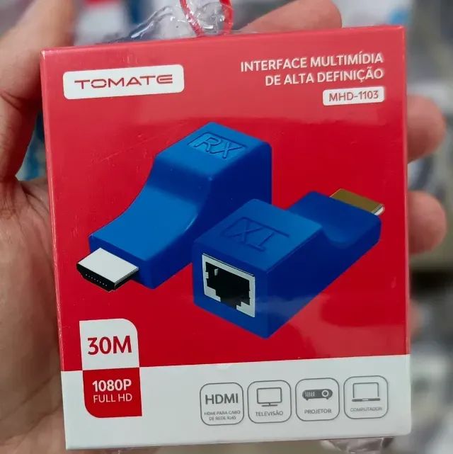 Extensor HDMI via Cabo de Rede