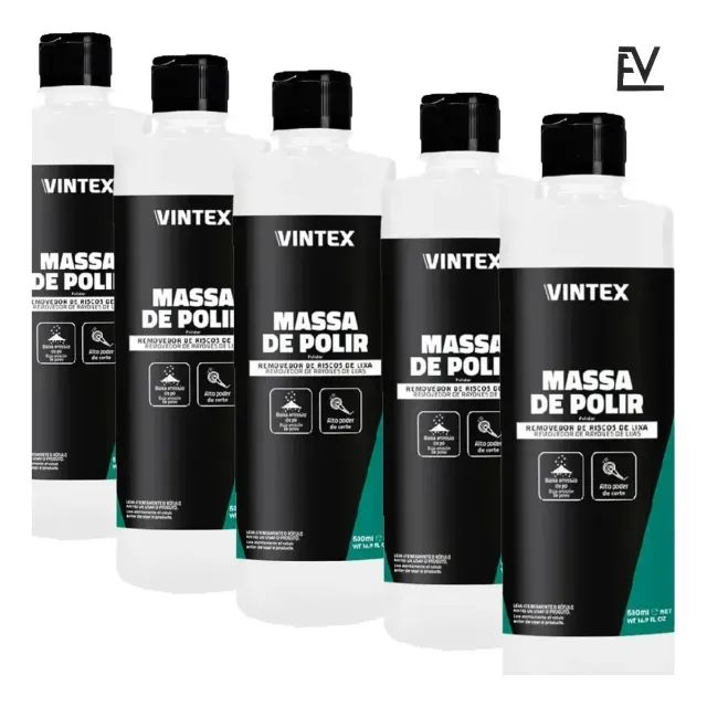 Massa De Polir vintex 590g Polimento Automotivo - Foto 2