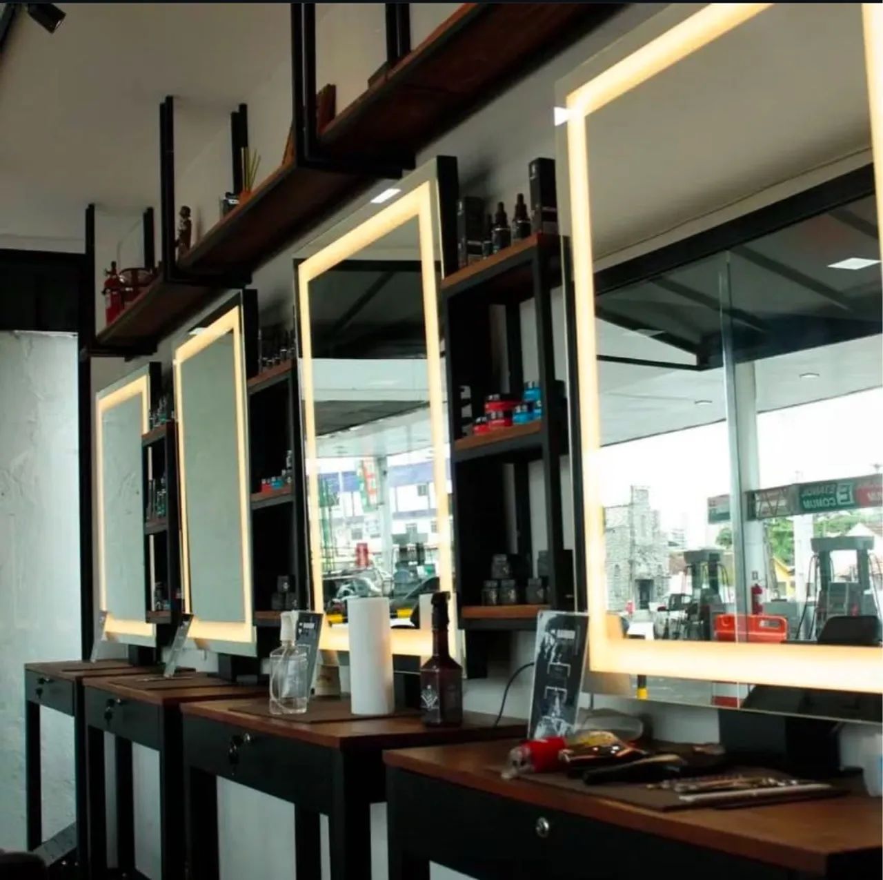 Barbearia completa + Contêiner 6x3