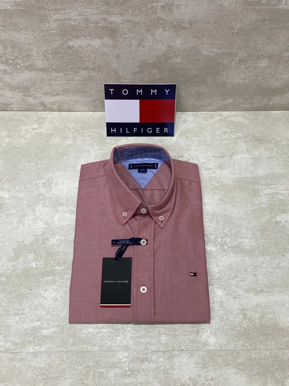 Camisa Social Tommy Hilfiger Mangas Curtas - Foto 3