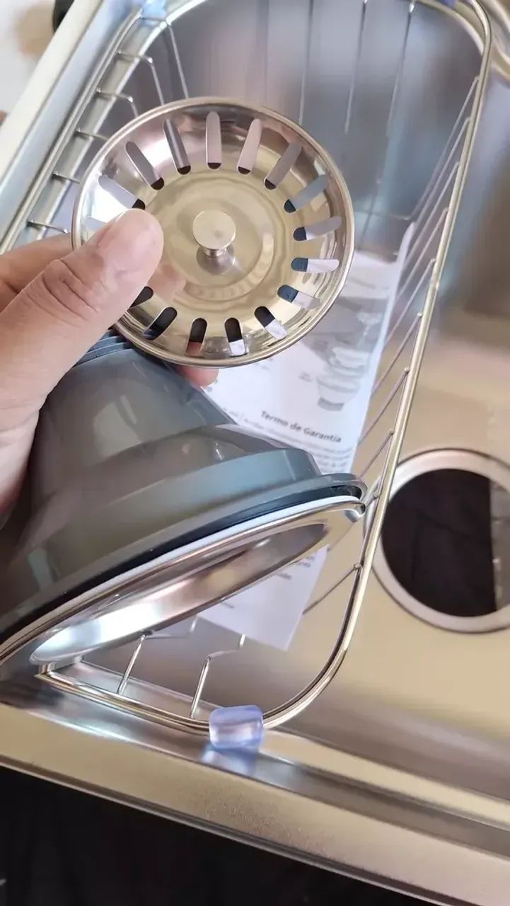 CUBA DE INOX 40x50 COMPLETA - SÓ R$149! - Foto 2