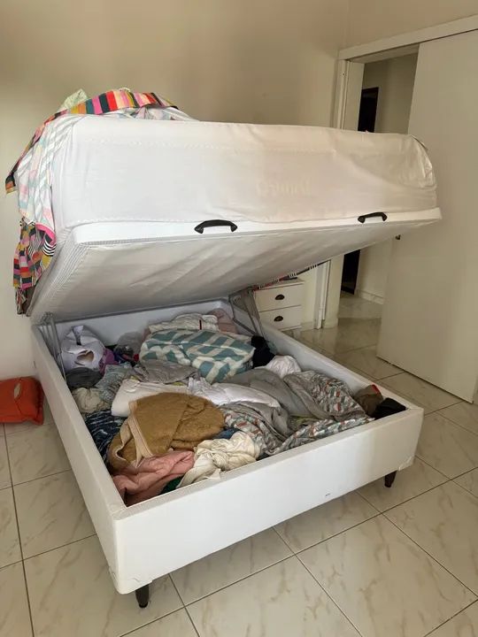Cama Box Baú Casal