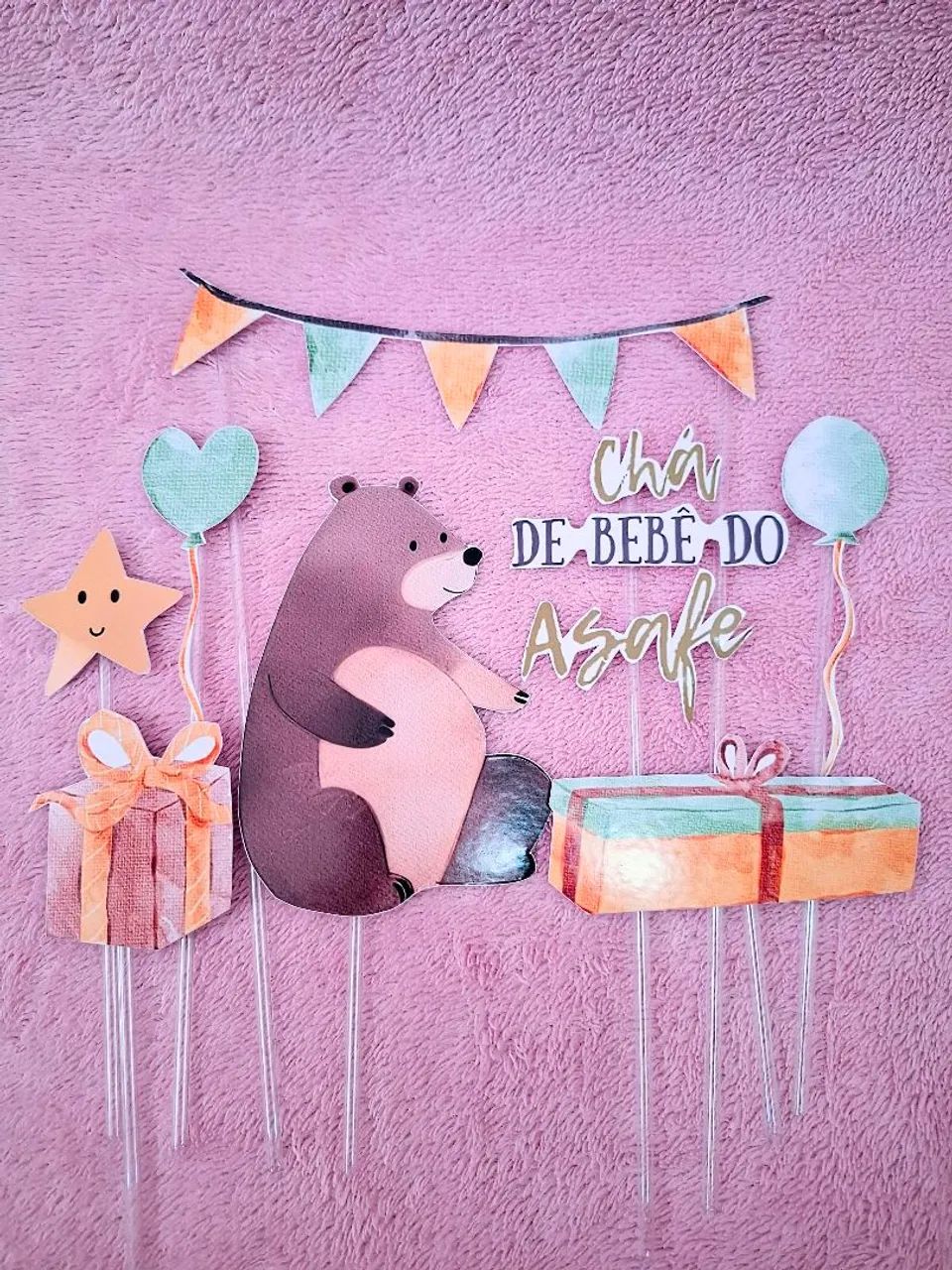 Sabonetinho personalizado pra Chá de bebê  - Foto 3
