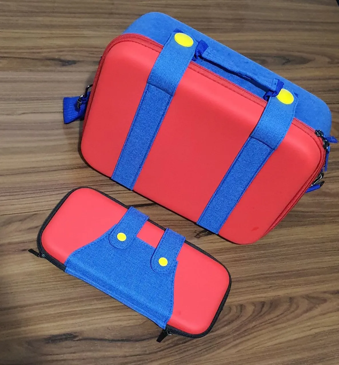 Case Protetora Mario - Nintendo Switch e Switch Lite