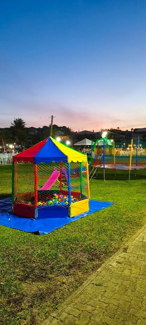 Cama elástica pula pula locação aluguel 